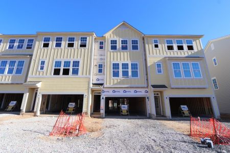 New construction Townhouse house 2315 Bay Minette Sta, Apex, NC 27502 Buckingham - Front Entry Townhomes- photo 5 5