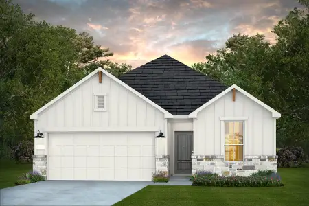 New construction Single-Family house 11495 Dosey Doe Dr, Montgomery, TX 77316 plan Fox Hollow - image