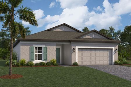 New construction Single-Family house 3129 Autumn Rock Dr, Zephyrhills, FL 33540 plan Miranda - image