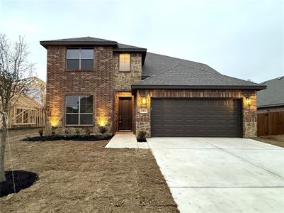 New construction Single-Family house 1012 Pineview Ln, Crowley, TX 76036 Concept 2492- photo 0 0