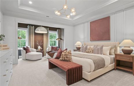 New construction Single-Family house 4855 Wayt Farm Overlook, Cumming, GA 30040 plan Ward - image 11