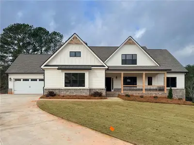 New construction Single-Family house 2133 Stonegate Wy, Monroe, GA 30656 plan Riley A.2 2 Front Entry (with bonus) - image