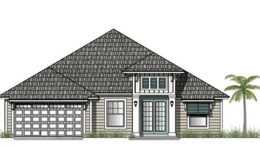 New construction Single-Family house 28 Rosehill Ct, St. Augustine Shores, FL 32092 plan 2502 - image