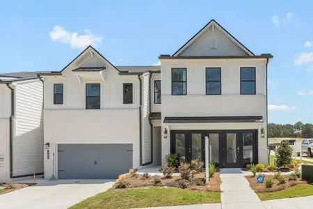 New construction Townhouse house 7517 Clover Ln, Unit 120, Flowery Branch, GA 30542 plan Sierra - image