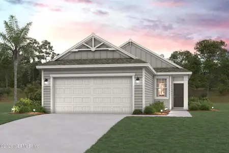 New construction Single-Family house 227 Montgomery Ct, Palm Coast, FL 32164 plan Sanibel II - image