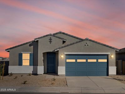 New construction Single-Family house 37458 W San Clemente St, Maricopa, AZ 85138 Onyx- photo 2 2