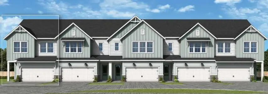 New construction Townhouse house 244 Newtown Creek Dr, Charleston, SC 29412 - image