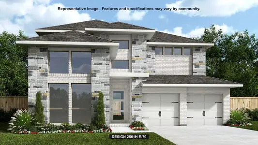New construction Single-Family house 1400 Purple Petunia Ln, Georgetown, TX 78628 plan 2561H - image