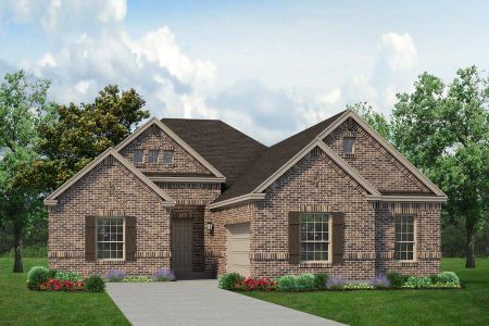New construction Single-Family house 417 Daybreak Dr, Waxahachie, TX 75167 Redwood JS- photo 0
