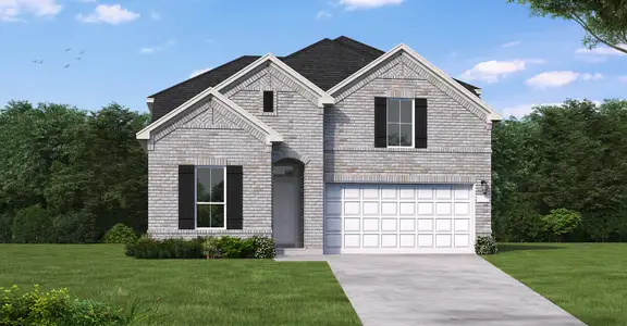 New construction Single-Family house 2306 Honeyberry Shrub Dr, Manvel, TX 77578 - image