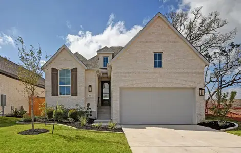 New construction Single-Family house 153 High Rock Pass, Kyle, TX 78640 plan Royce - image