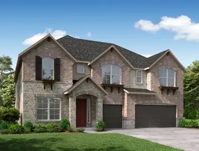 New construction Single-Family house 20511 Bronco Ridge Dr, Tomball, TX 77377 plan Northcliffe - image