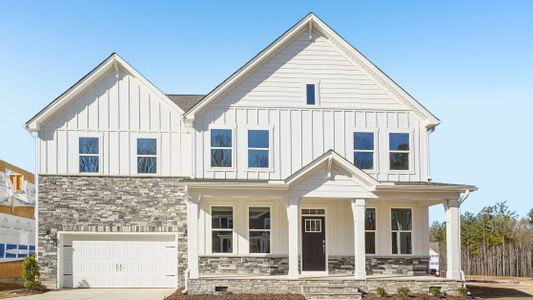 New construction Single-Family house 240 Gilmer St, Fuquay Varina, NC 27526 plan Norman - image