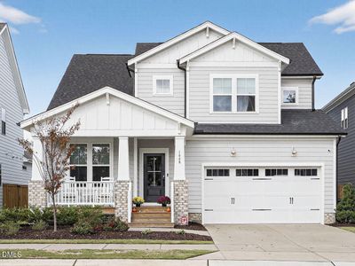 New construction Single-Family house 1648 Grassy Falls Ln, Wendell, NC 27591 - image