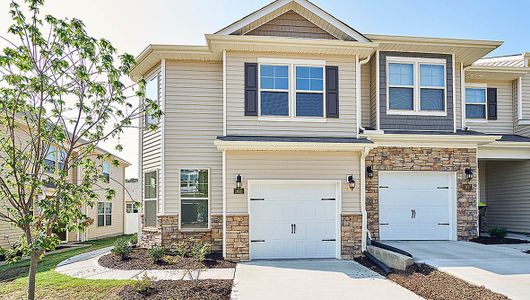 New construction Townhouse house 512 Kinneries Dr, Gibsonville, NC 27249 plan Carson - image