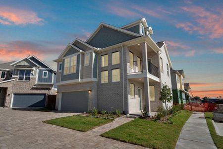 New construction Single-Family house 1302 Shaded Rock Dr, Missouri City, TX 77459 plan Riverdale - Courtyard Collection - image
