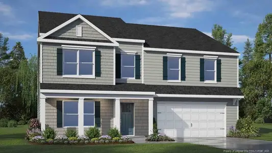 New construction Single-Family house 1074 Shoreline Dr, Vass, NC 28394 plan COLUMBIA - image