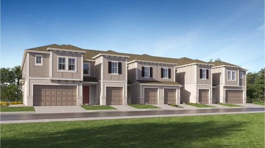 New construction Multi-Family house 36193 Obsidian Ln, Zephyrhills, FL 33541 plan Allegiance - image