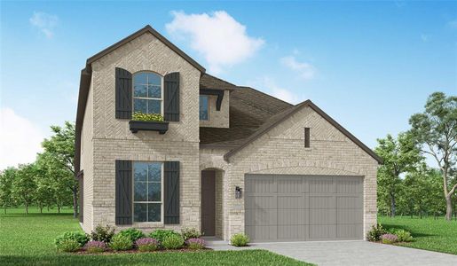 New construction Single-Family house 4293 Sanctuary Dr, Denison, TX 75020 plan Griffith Plan - image