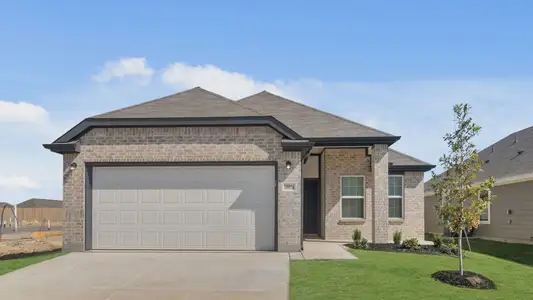 New construction Single-Family house 10024 Freighter Trl, Fort Worth, TX 76131 plan The Messina - image