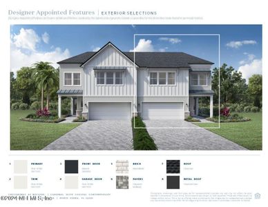 New construction Townhouse house 88 Latham Drive, Ponte Vedra, FL 32081 Cardinal Elite- photo 0