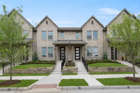 New construction Townhouse house 1149 Carnation Dr, Crowley, TX 76036 plan Brooke - Old World - image