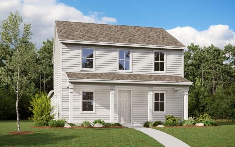 New construction Single-Family house 200 Streamwood Trl, Taylor, TX 76574 plan Washington - image