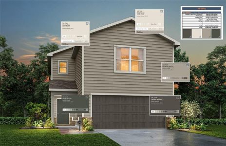 New construction Single-Family house 299 Victory Dr, Mabank, TX 75147 plan Glacier - image