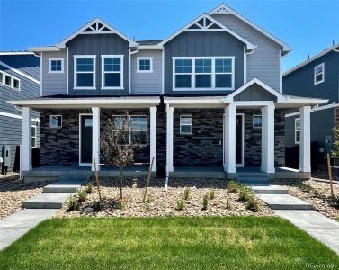 New construction Duplex house 22375 E 6Th Ave, Aurora, CO 80018 AUGUSTA II- photo 0