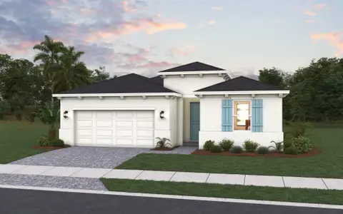 New construction Single-Family house 10669 Nw Suncrest Lp, Port St. Lucie, FL 34987 plan Hillcrest - Single Family Homes - image