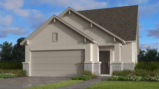 New construction Single-Family house 5808 Beverly Prairie Rd, Del Valle, TX 78617 Harmony 2- photo 1 1