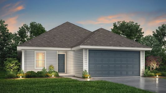 New construction Single-Family house 1121 Lauraine, Seguin, TX 78155 plan Messina - image
