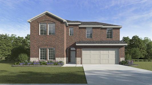 New construction Single-Family house 2443 Grapevine Wy, Celina, TX 75009 plan Alpine - image