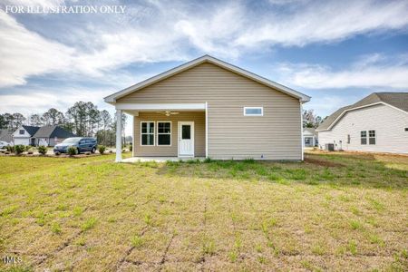 New construction Single-Family house 380 Pecan Valley Wy, Four Oaks, NC 27524  Tierney II- photo 37 37