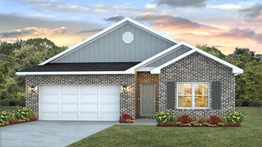 New construction Single-Family house 7298 Big Buck Blvd, Panama City, FL 32409 plan The Beau - image