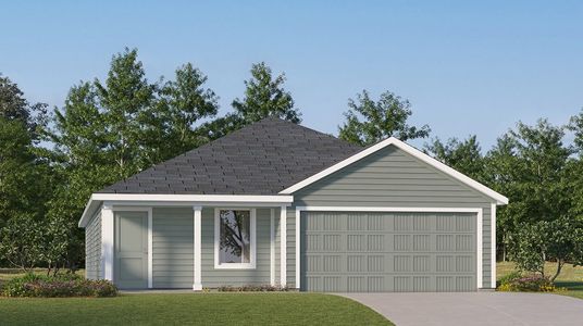 New construction Single-Family house 109 Twilight Breeze Wy, Hutto, TX 78634 plan Layton - image