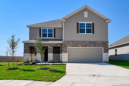 New construction Single-Family house 101 Beveridge Road, Seguin, TX 78155 Devon Homeplan- photo 0