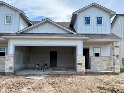 New construction Townhouse house 8517 Wellspring Lp, Round Rock, TX 78665 null- photo 0 0