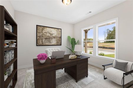 New construction Single-Family house 675 Crest Line Trl, Powder Springs, GA 30127 plan WESLEYEAN A - image 8