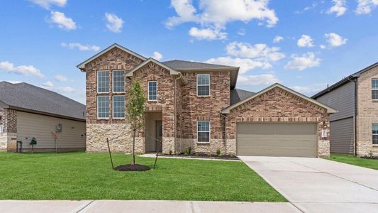 New construction Single-Family house 6023 Ambrose Peak Ln, Rosenberg, TX 77469 plan Lancaster - image