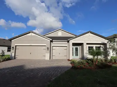 New construction Single-Family house 31244 Hayman Lp, Wesley Chapel, FL 33545 plan Corina II - image
