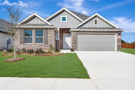 New construction Single-Family house 3908 Birch Ln, Argyle, TX 76226 plan Ellsworth - 40' Smart Series - image