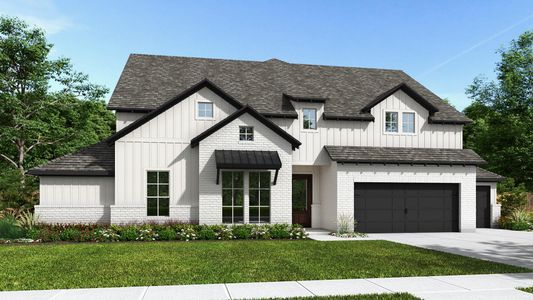 New construction Single-Family house 7718 Powdered Dancer Ct, Fulshear, TX 77441 plan 3497B - image