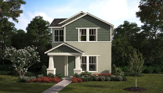 Craftsman Elevation | Vista | Spring Walk at The Junction | DeBary, FL | Landsea Homes