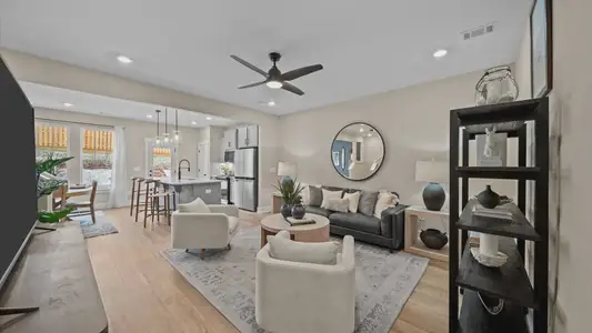 New construction Townhouse house 37 Moon Haven Wy, Arden, NC 28704 plan Litchfield - image 3