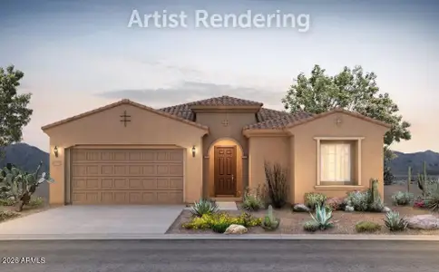 New construction Single-Family house 13768 W Calle De Baca, Peoria, AZ 85383 plan Parklane - image
