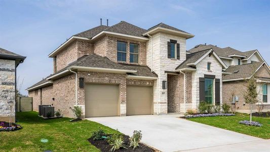 New construction Single-Family house 1009 Spring Gulch Ln, Georgetown, TX 78628 Design 2722H- photo 15 15