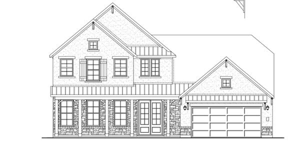 New construction Single-Family house San Antonio, TX 78163 plan Medina - image