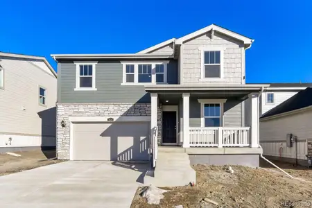 New construction Single-Family house 9154 Old Divide Dr, Colorado Springs, CO 80908 plan Marigold - image
