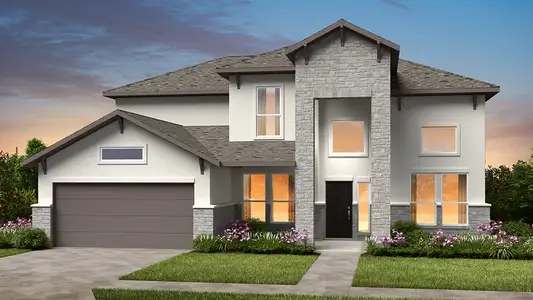 New construction Single-Family house 1604 Mulberry Oak Ln, Georgetown, TX 78628 plan Ametrine - image